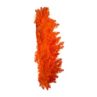 Kurt Adler 24" Indoor Orange Wreath