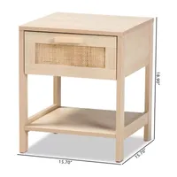 Sebille 1-Drawer Nightstand