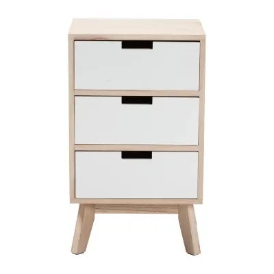 Halian 3-Drawer Nightstand