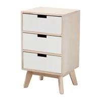 Halian 3-Drawer Nightstand