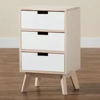 Halian 3-Drawer Nightstand