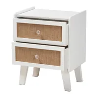 Balta 2-Drawer Nightstand