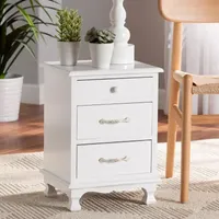 Layton 3-Drawer Nightstand