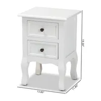 Caelan 2-Drawer Nightstand