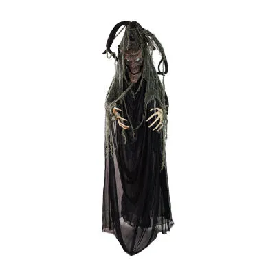 7' Animated Tree Man Halloween Decoration with Lighted Eyes