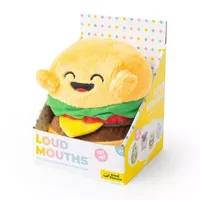 Good Banana Hamburger Loud Mouth Talking Collectible Plush With Voicechanging Effect