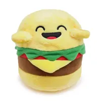 Good Banana Hamburger Loud Mouth Talking Collectible Plush With Voicechanging Effect