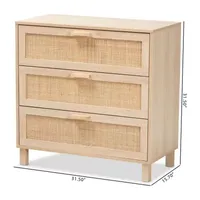 Sebille 3-Drawer Chest