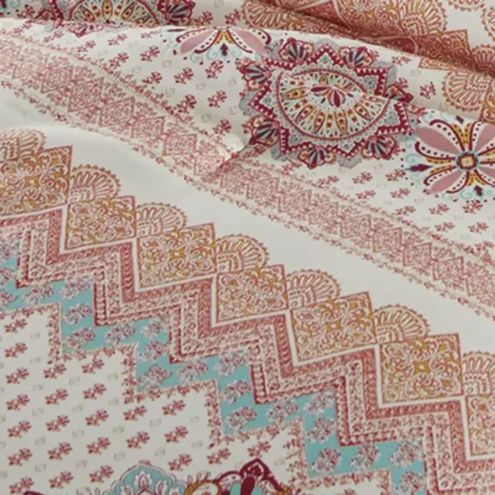 Distant Lands Kora Medallion Complete Bedding Set with Sheets