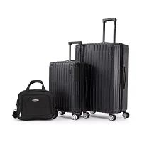 Rockland Huntington 3-pc. Hardside Lightweight Luggage Set