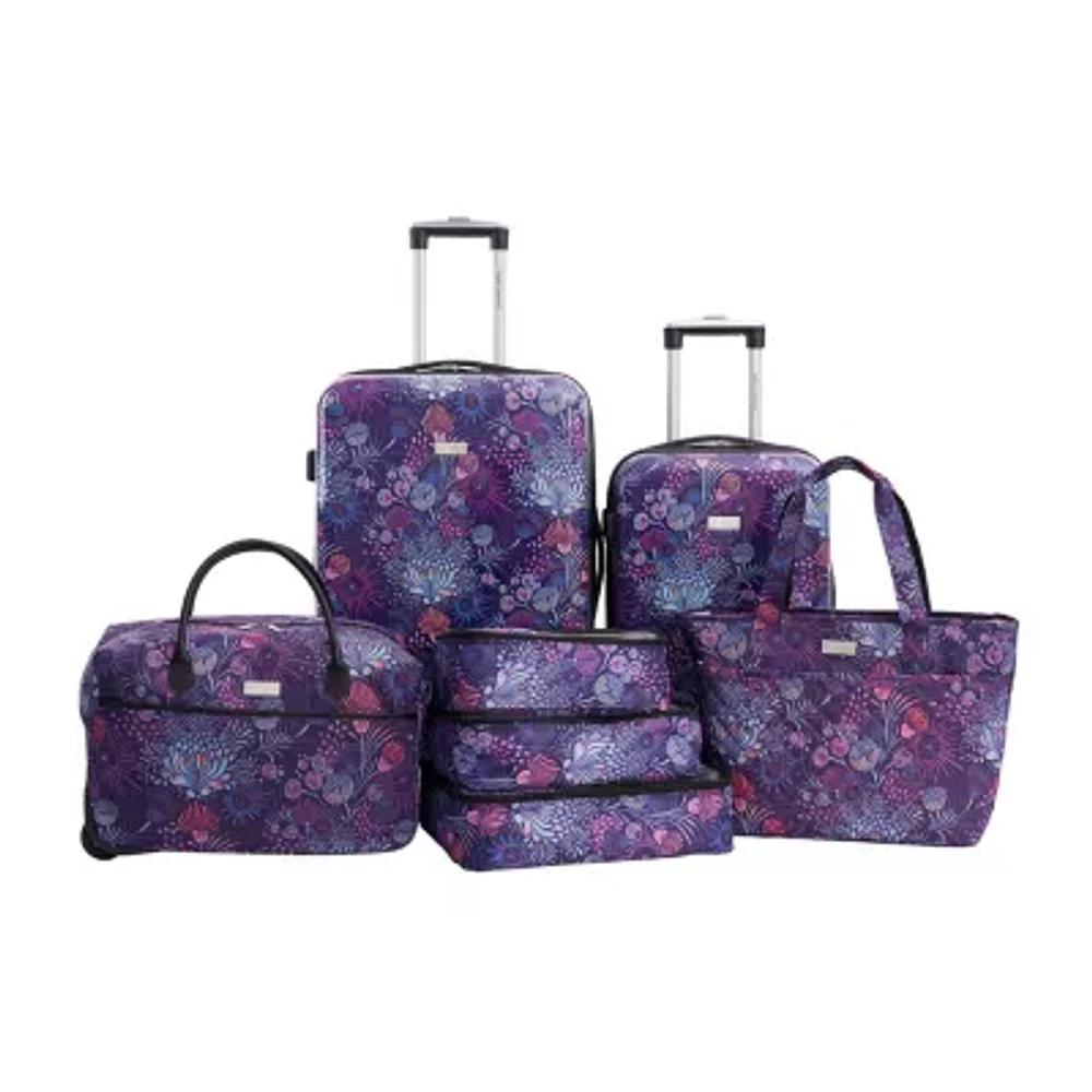 Travelers Club Bella Caronia Deluxe 7-pc. Hardside Luggage Set