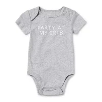 Okie Dokie Baby Unisex Crew Neck Short Sleeve Bodysuit