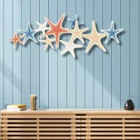 Cheungs Coralia Coastal Star Fish Metal Wall Art