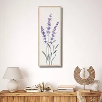 Cheungs Lyulia Lavender Bouquet Right Wood Wall Art