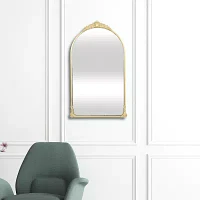 Cheungs Everlaine Modern Victorian Gold Wall Mount Wall Mirror