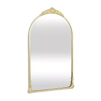 Cheungs Everlaine Modern Victorian Gold Wall Mount Wall Mirror