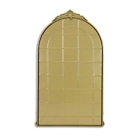 Cheungs Everlaine Modern Victorian Gold Wall Mount Wall Mirror