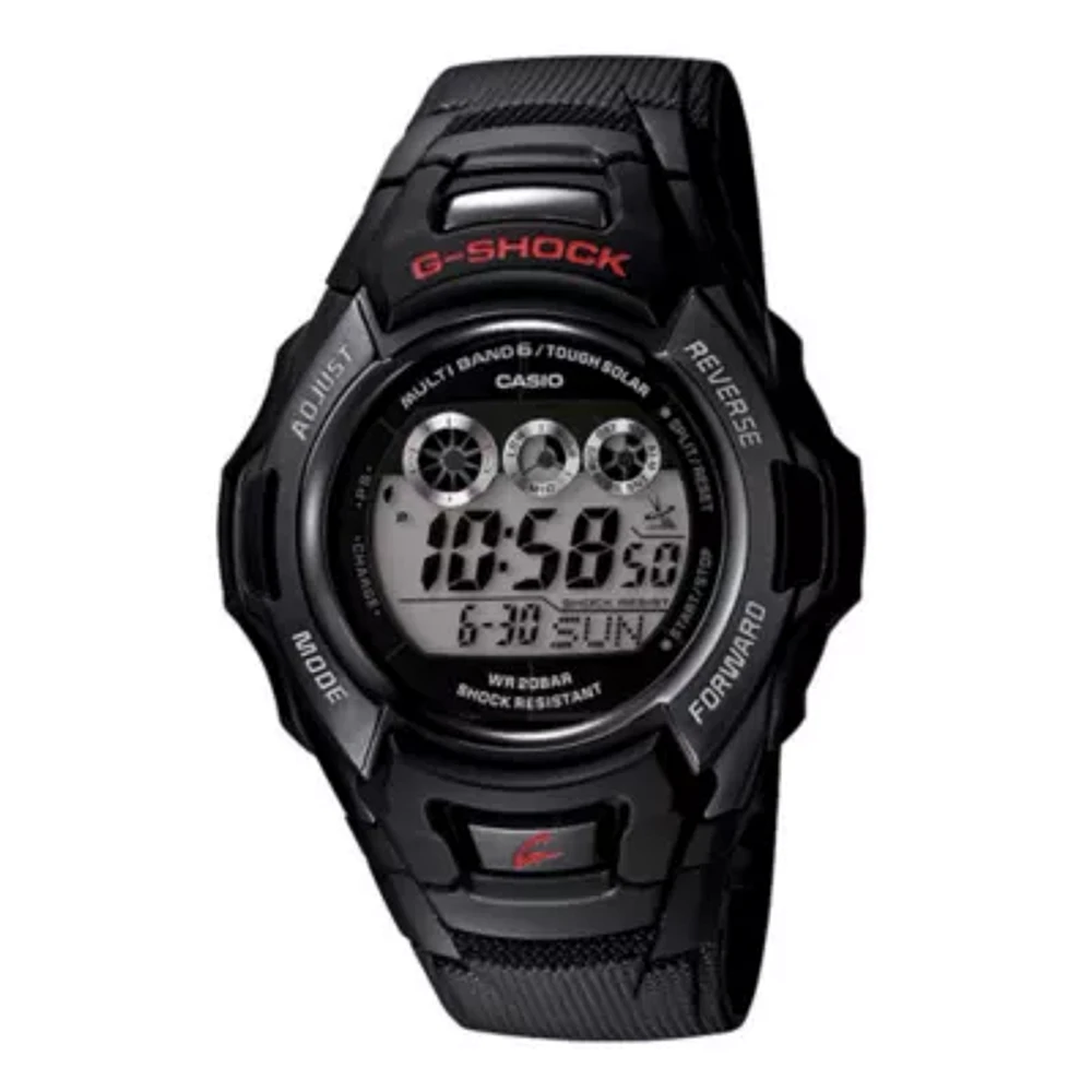 Casio® G-Shock Tough Solar Mens Atomic Timekeeping Digital Sport Watch GWM530A-1