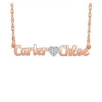 Personalized Diamond Accent Name Necklace