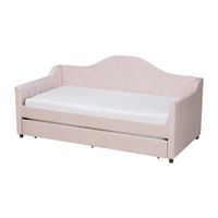 Perry Tufted Daybed with Trundle