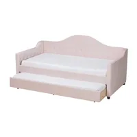 Perry Tufted Daybed with Trundle