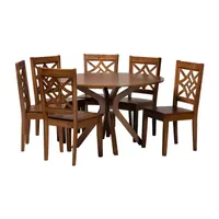 Miela Dining Room Collection 7-pc. Round Set