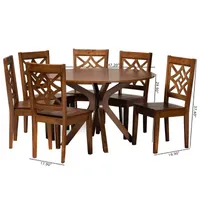 Miela Dining Room Collection 7-pc. Round Set