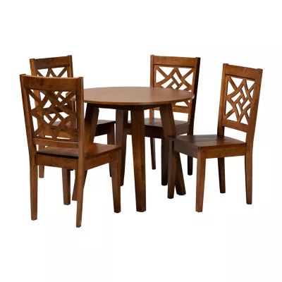 Rava Dining Room Collection 5-pc. Round Set