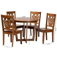 Salida Dining Room Collection 5-pc. Round Set