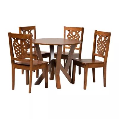 Valda Dining Room Collection 5-pc. Round Set