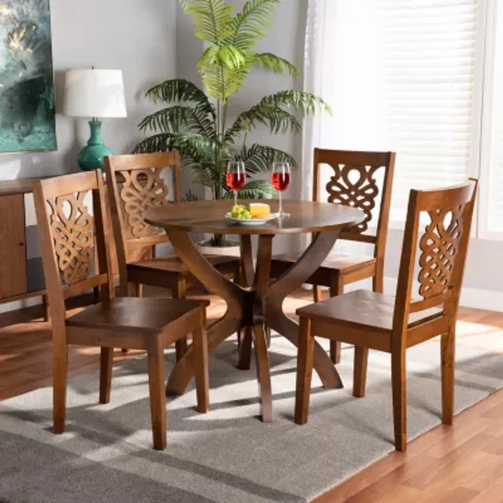 Wanda Dining Room Collection 5-pc. Round Set