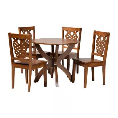 Wanda Dining Room Collection 5-pc. Round Set