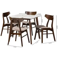 Pearson Dining Room Collection 5-pc. Square Set