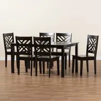 Ani Dining Room Collection 7-pc. Round Dining Set