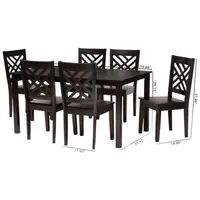 Ani Dining Room Collection 7-pc. Round Dining Set