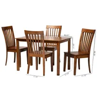 Erion Dining Room Collection 5-pc. Rectangular Set