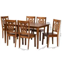 Luisa Dining Room Collection 7-pc. Rectangular Set