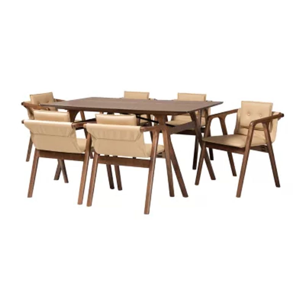 Marcena 7-pc. Rectangular Dining Set