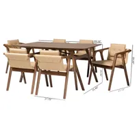 Marcena 7-pc. Rectangular Dining Set