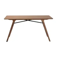 Saxton Dining Room Collection Rectangular Wood-Top Dining Table