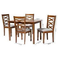 Lanier Dining Room Collection 5-pc. Rectangular Dining Set