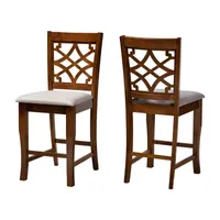 Nisa Dining Room Collection 2-pc. Counter Height Bar Stool