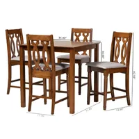 Darcie Kitchen Collection 5-pc. Pub Set