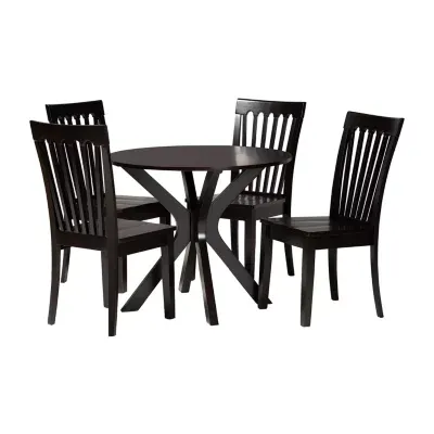 Zala Dining Room Collection 5-pc. Round Dining Set