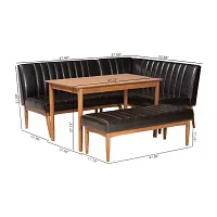 Daymond Dining Room Collection 4-pc. Rectangular Dining Set