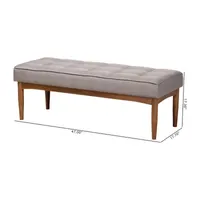 Sanford Living Room Collection Bench