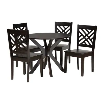Ela Dining Room Collection 5-pc. Round Dining Set