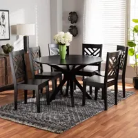 Ela Dining Room Collection 7-pc. Round Dining Set