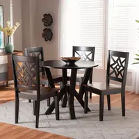 Kaila Dining Room Collection 5-pc. Round Dining Set