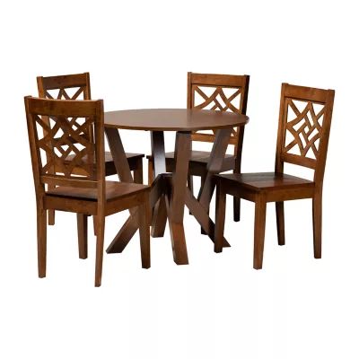 Kaila Dining Room Collection 5-pc. Round Set